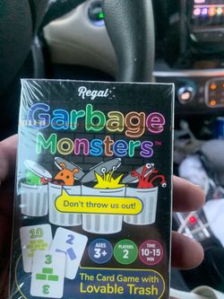 Garbage monster by regal cards