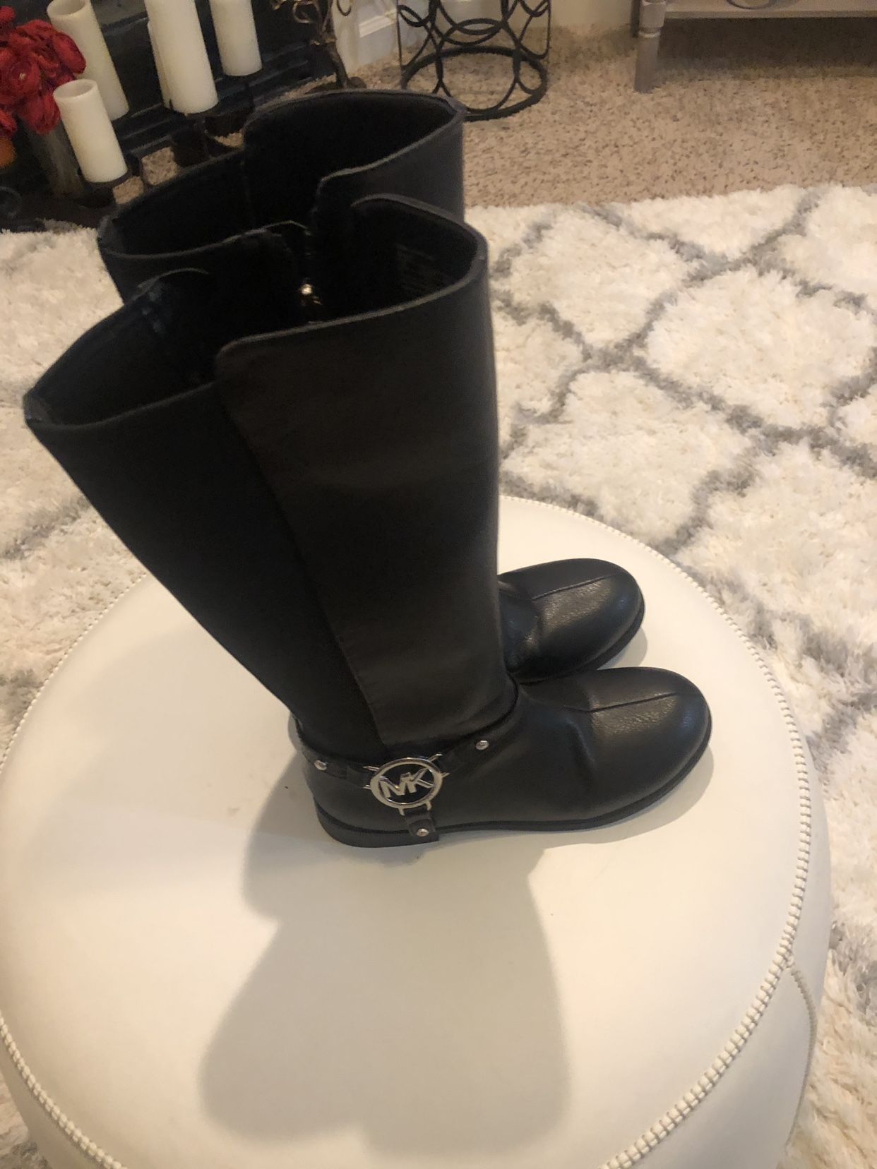 Michael Kors Girls Boots Size 1 ( Tall Ones )