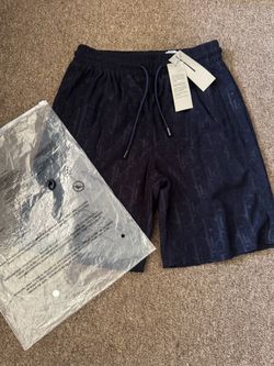 Dior Oblique Shorts Navy Blue