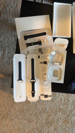 Apple Watch Sport Bands + Charger Bundle