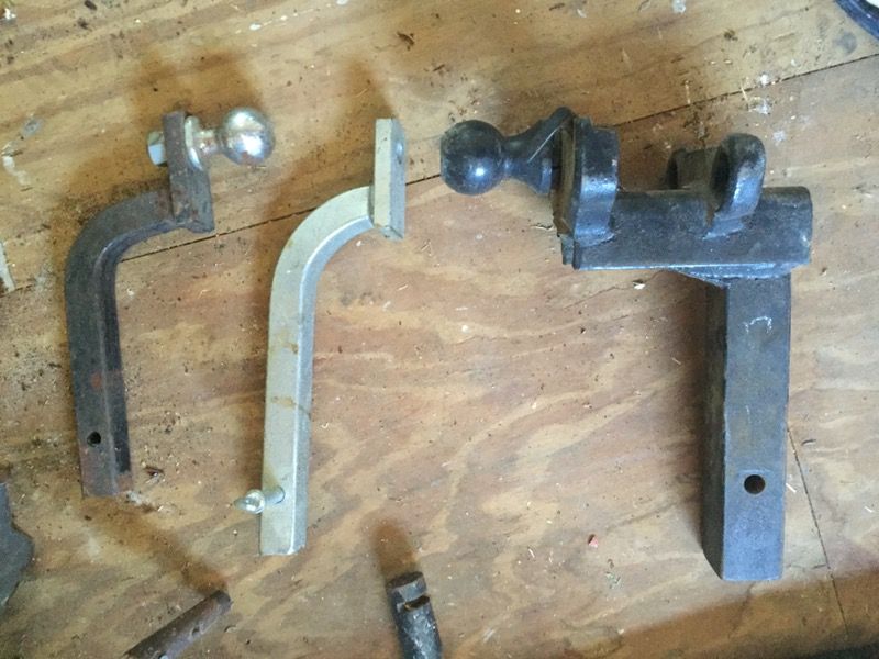 Random tow hitch parts
