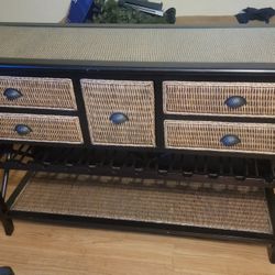 Buffet With Wine Rack