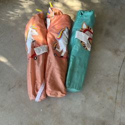 3 Used Kid Lawn Chairs