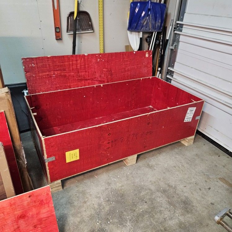 Shipping Crate Or Casket For Halloween