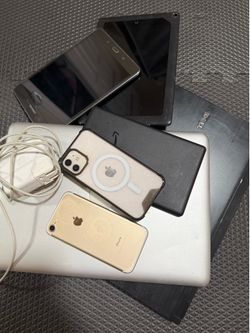 Apple amazon iphone macbook dell  working and for parts