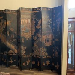 Huge Vintage Chinese Room Panels 
