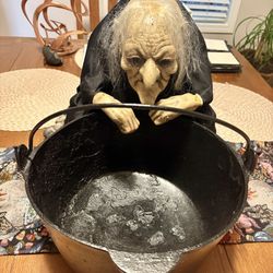 10qt (Heavy) Antique Cast Iron Pot