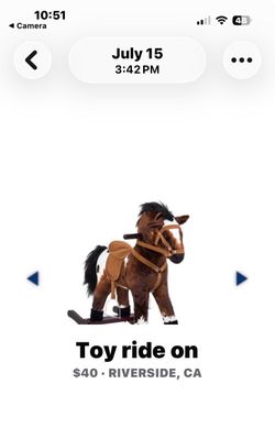 Kids Ride-On Rocking Horse Toy