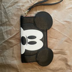 New Mickey Mouse Clutch Wallet Perfect Condition 