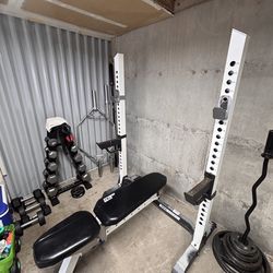 Bench Press / Squat Rack