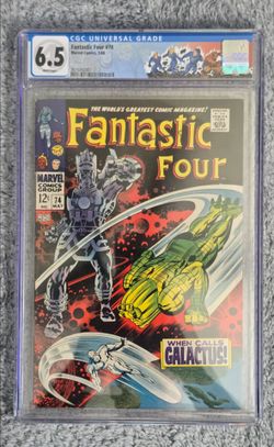 Fantastic four #74 cgc 6.5