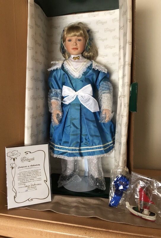 Elaine 21/22” Porcelain doll #172/500 by Sonja Hartmann