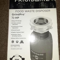 FRIGIDAIRE Food Waste Disposer Grind Pro 1/2-HP