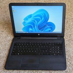 15.6" HP 256GB SSD Laptop Computer / Activated Windows 11 + MS Office