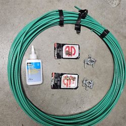100' #6 Awg Insulated, Stranded Copper Grounding Wire