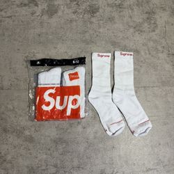Supreme X Hanes Socks 