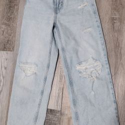 Loose Straight Jeans Size 0