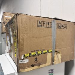 New White Whirlpool 350 sq ft 8,000 BTU Through the Wall Air Conditioner with Supplemental Heat 