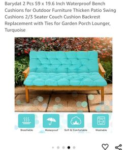 Cojin Doble Para Exterior