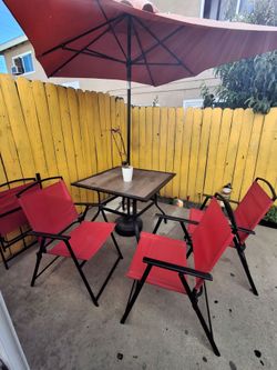 Mesa de patio