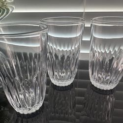 Princess House Highlight Glasses 3pcs 