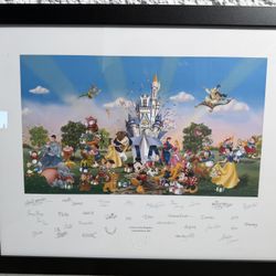 Disney “A Party in the Kingdom” – Limited Release 2005 (Framed)