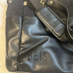 BEIS Black Diaper Bag