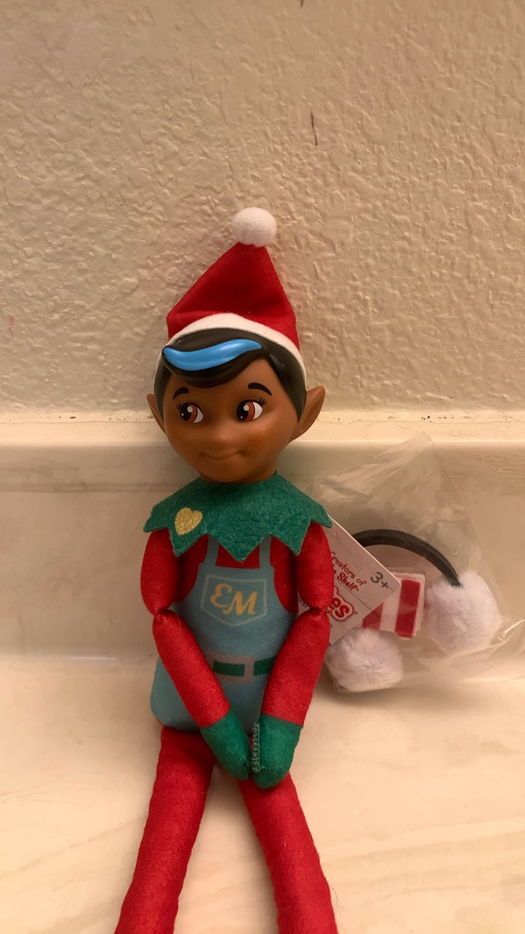 The Elf On The Shelf Enchanted Forest, Edition, ELF MATES CHEF  12” Includes Scarf/Ear Muffs