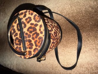 Animal print bag