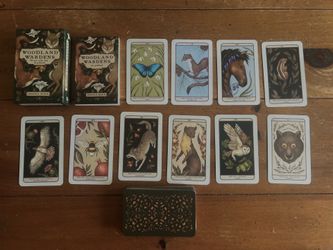 woodland wardens oracle deck - like new