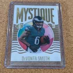 2021 Illusions DeVonta Smith Rookie Mystique Clear Acetate