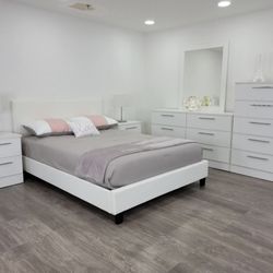 Bedroom Set Whit Mattress - Juego De Cuarto Con Colchón 