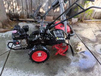 Gas-Powered Rear-Tine Tiller Cultivator