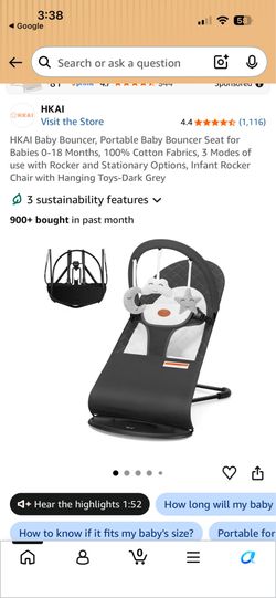 Baby bouncer