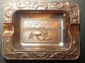 Vintage Copper Ashtray