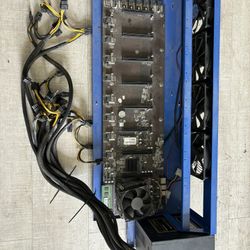 Cryptocurrency 8 Gpu Mining Rig Motherboard 