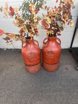 Ceramic Antique Olive Jugs