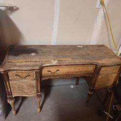 Antique Desk Or Vanity