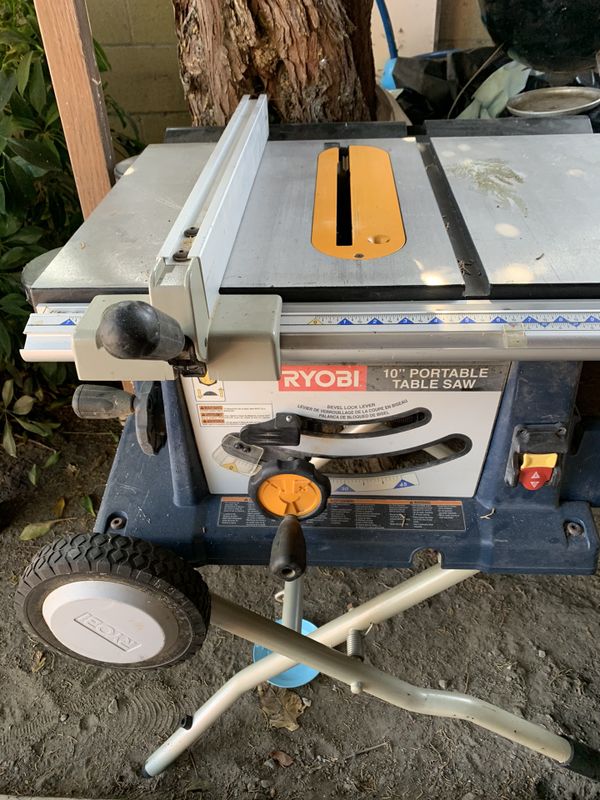 Ryobi 10” portable table saw for Sale in Compton, CA - OfferUp
