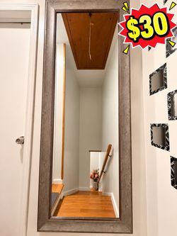 Large Wall Mirror – Great Condition – $30