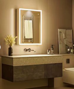 LED Backlit Bathroom Wall Mirror