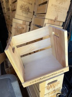 Wood baskets
