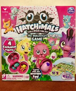 Hatchimals Colleggtibles Eggventure Board Game NEW