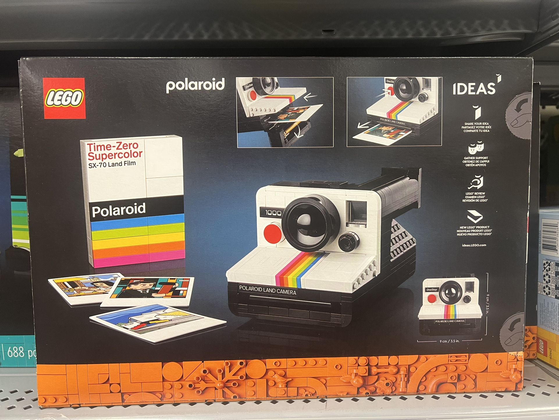 Polaroid Camera Lego Set Unopened