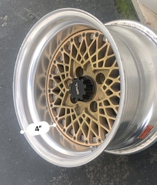 A Pair (2 Wheels) Of JDM Hoshino Impul Pro- Mesh Size 15x10 PCD 114.3 X 4