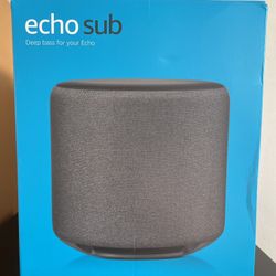 Echo sub cheap sale