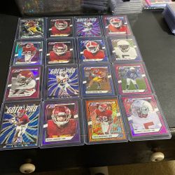 Proset Football Wide Reciever Lot (16) Cards