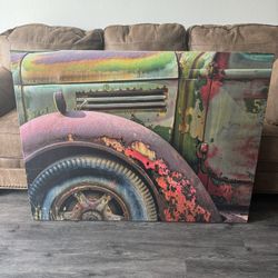 Old School Truck Decor 