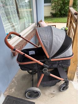 Bassinet/toddler stroller