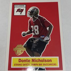 2005 Topps Donte Nicholson #374 47/50